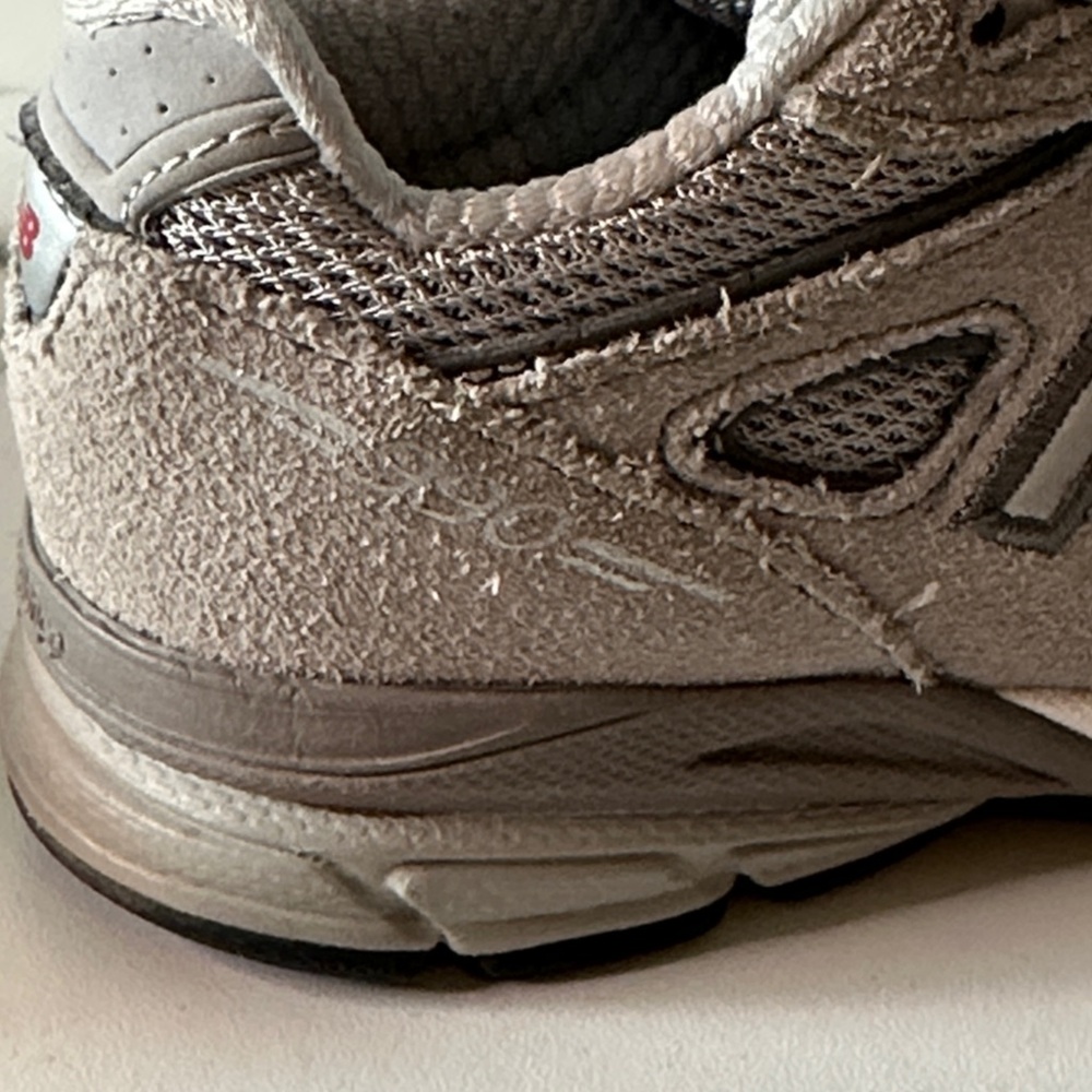 Pre-owned New Balance Kids' Black and Gray 999v4 Sneakers - Picture 7 of 14